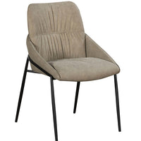 Jackson Dining Chair (Taupe) Pair | Annie Mo's