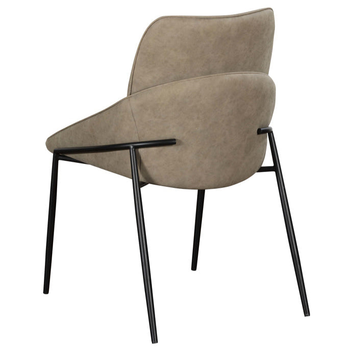 Jackson Dining Chair (Taupe) Pair