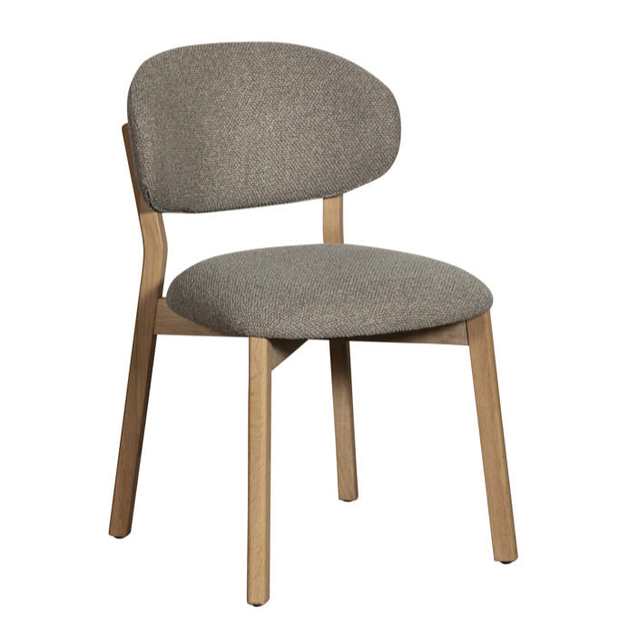 Leo Dining Chair (Grey) Sold as a Pair | Annie Mo's