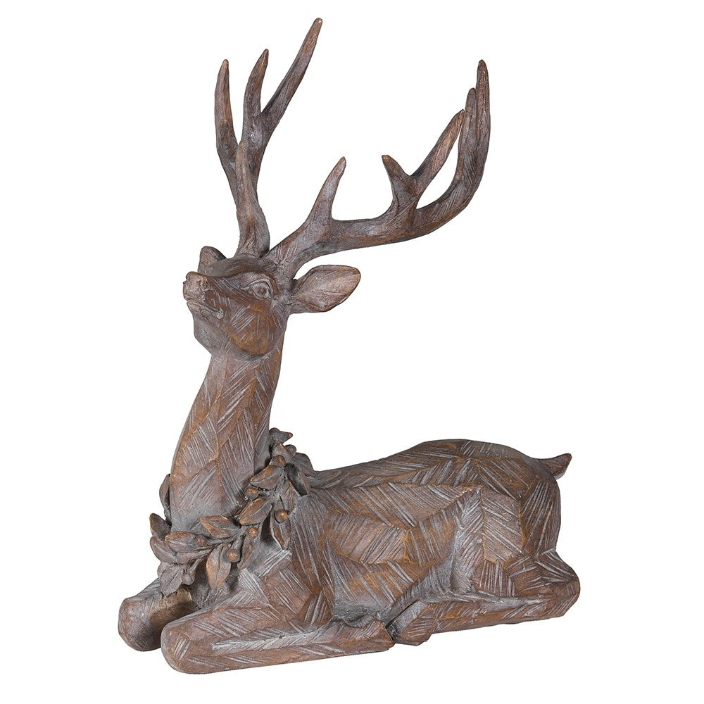 Lying Down Reindeer 31cm | Annie Mo's