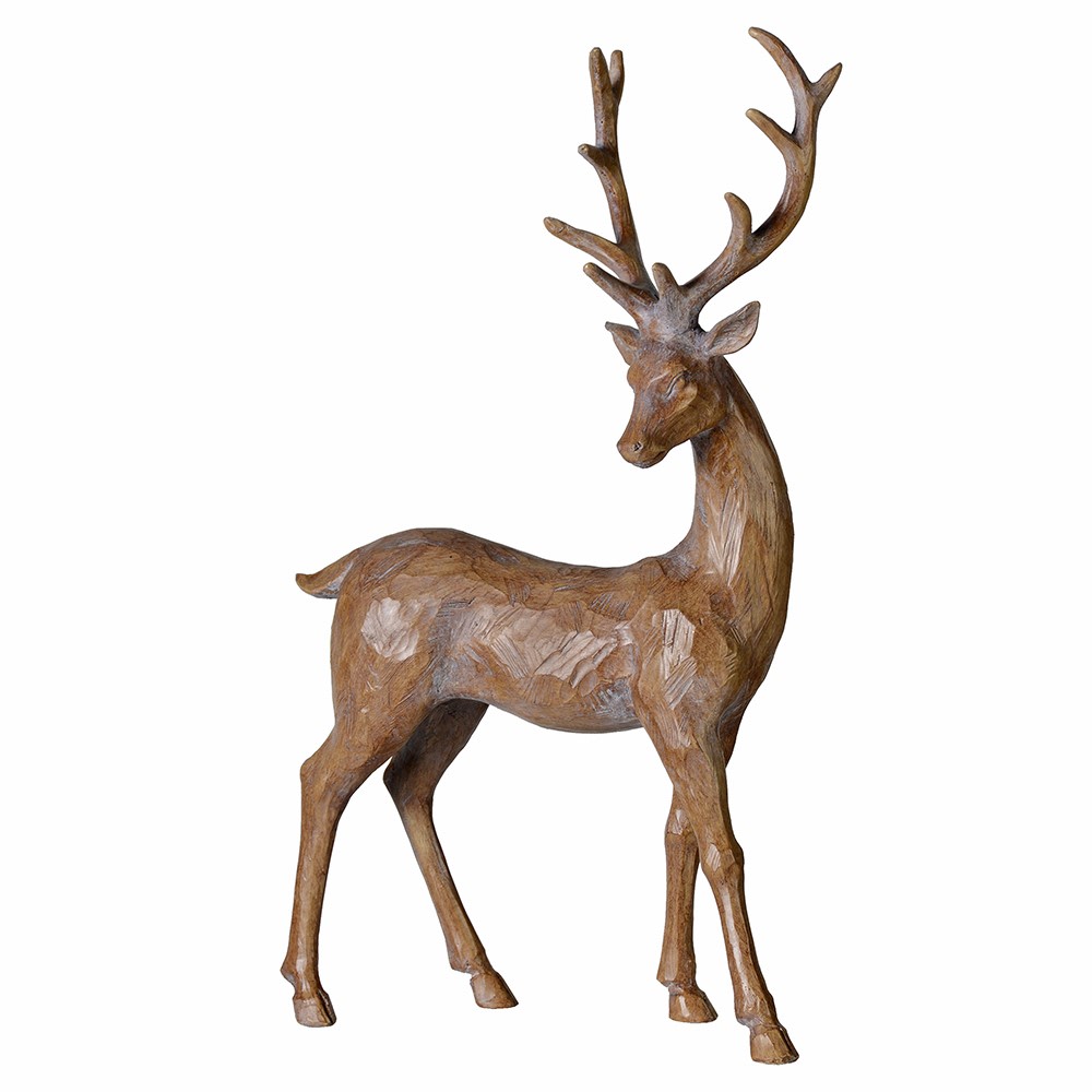 Standing Rustic Reindeer 46cm | Annie Mo's