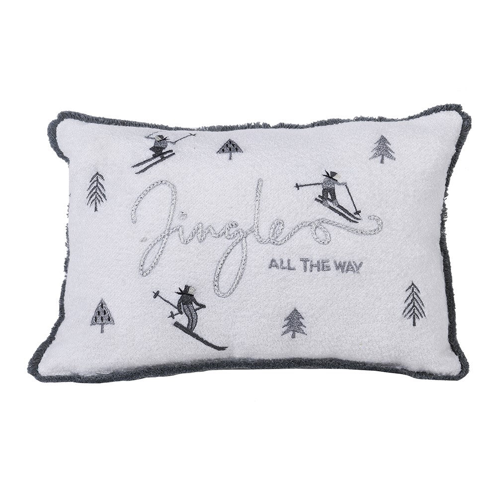 Ski Slalom Cushion Cover 45cm | Annie Mo's