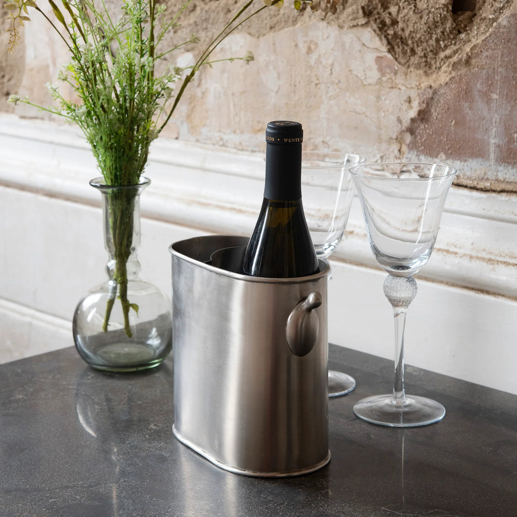 Kenwyn Brushed Wine Cooler | Annie Mo's