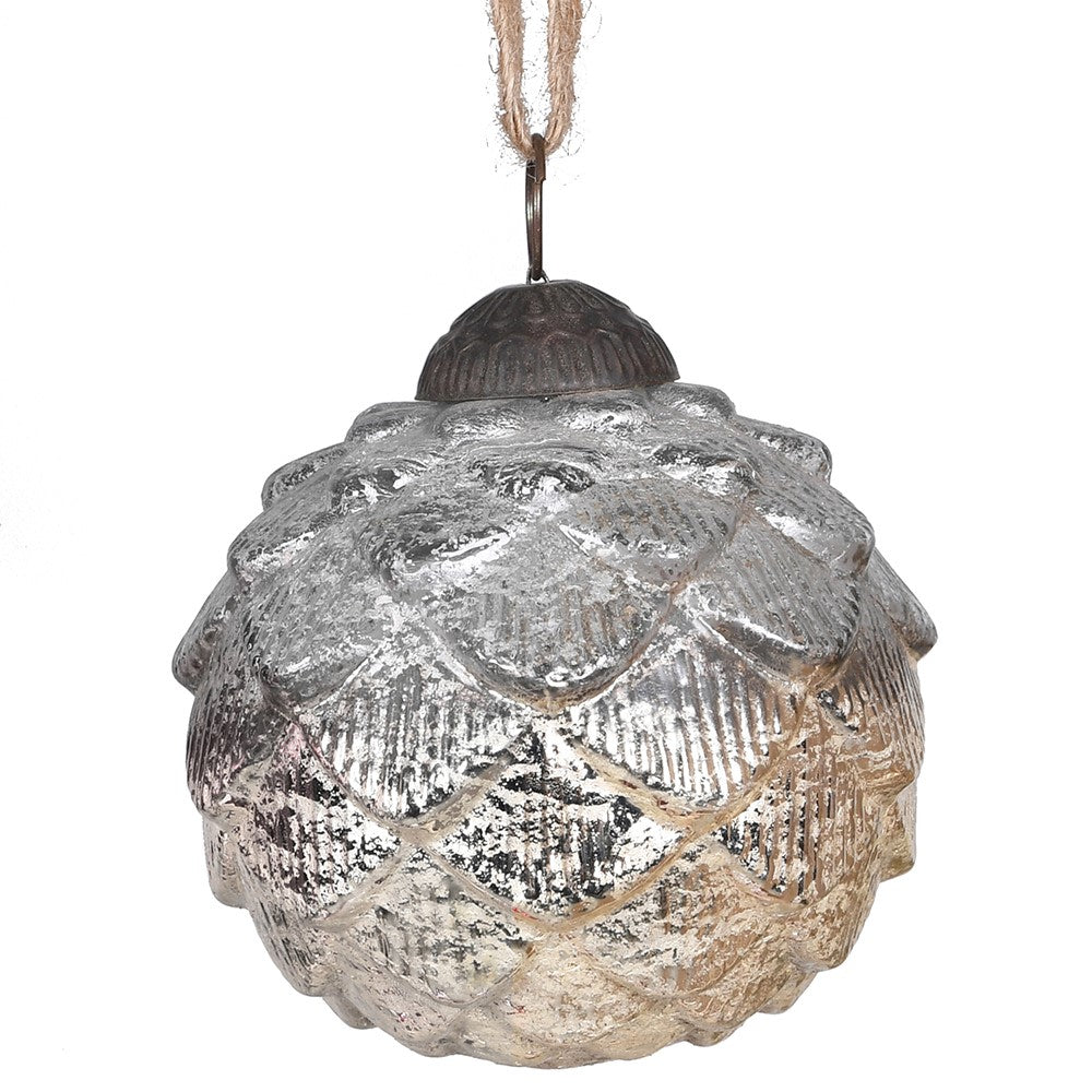 Faded Pine Bauble 10cm | Annie Mo's