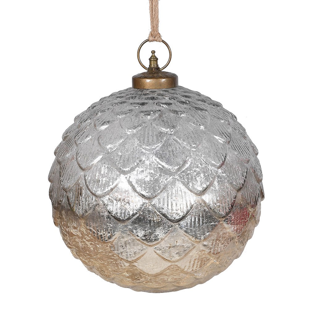 Faded Pine Bauble 25cm | Annie Mo's