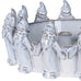Ceramic Santa's Candle Holder 30cm