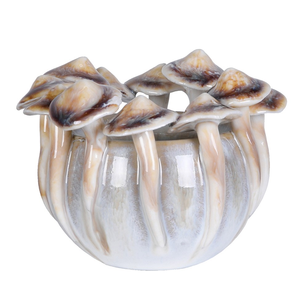 Glazed Mushroom Vase 10cm | Annie Mo's