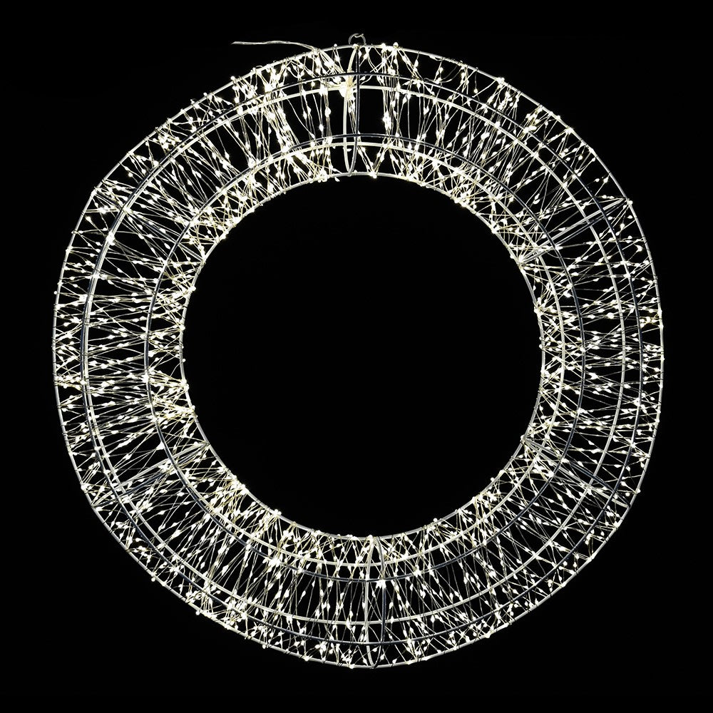 2000 LED Lit Wreath 60cm | Annie Mo's