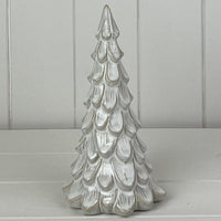 Glazed Ceramic Tree Ornament with Textured Detail 20cm | Annie Mo's