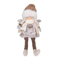 Helga Fur Wrapped Angel 28cm | Annie Mo's