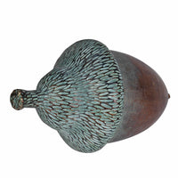 Large Verdigris Acorn 24cm