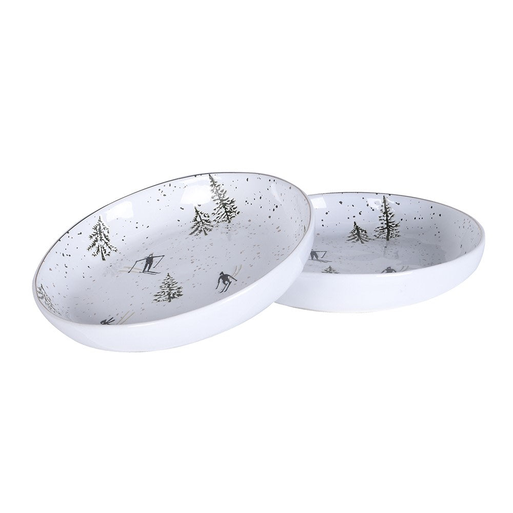 Skiing Plate 25cm