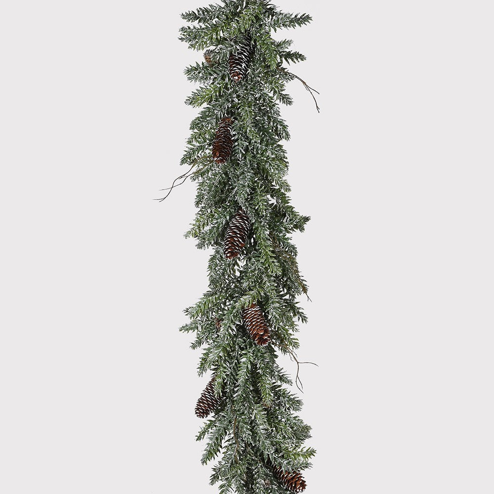 6ft Pine and Pine Cone Garland 180cm | Annie Mo's