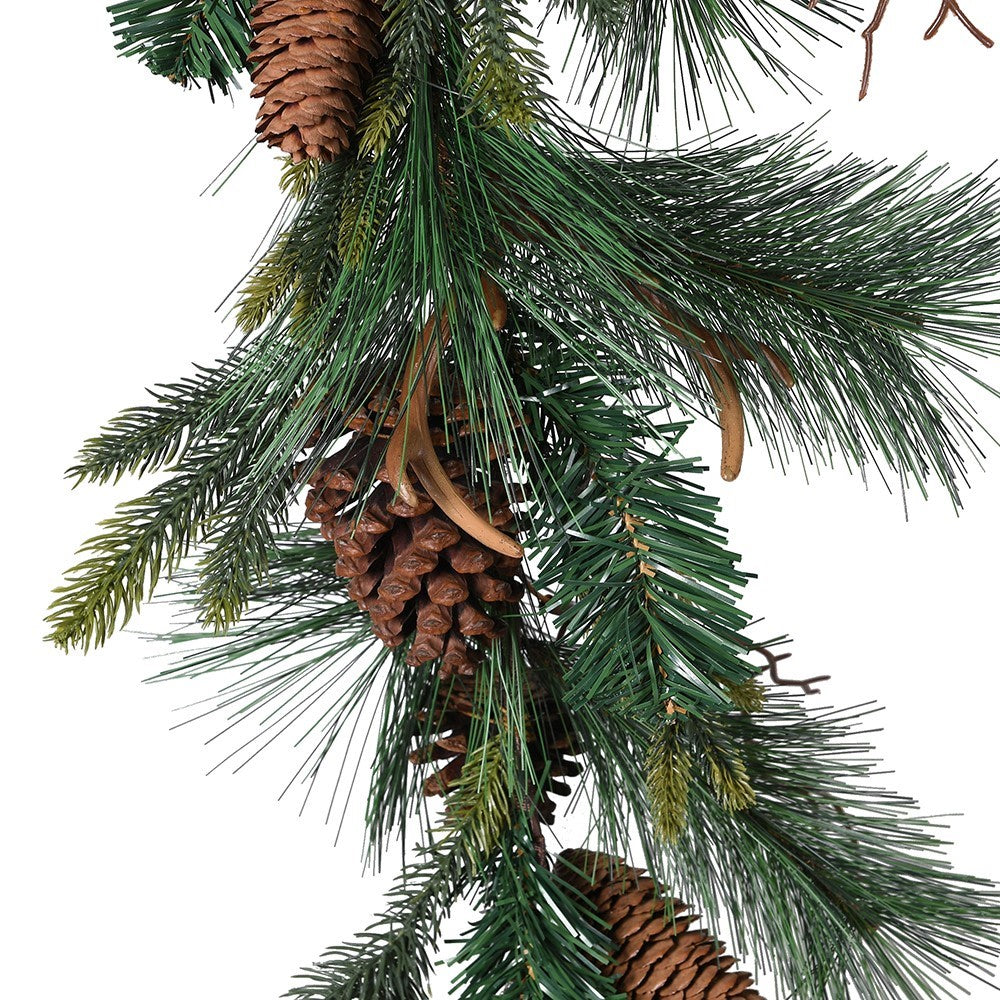 Pine with Pinecones Garland 190cm