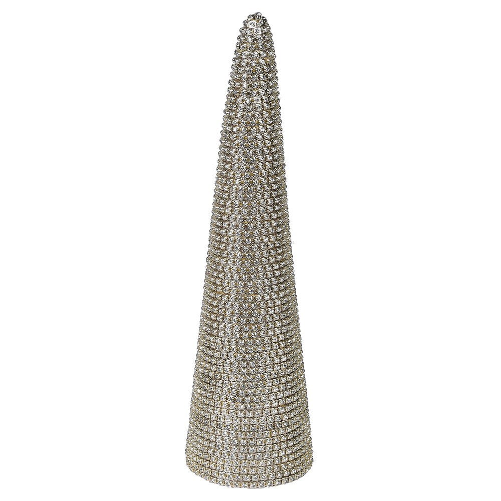 Large Gold Glitzy Christmas Tree 38cm | Annie Mo's