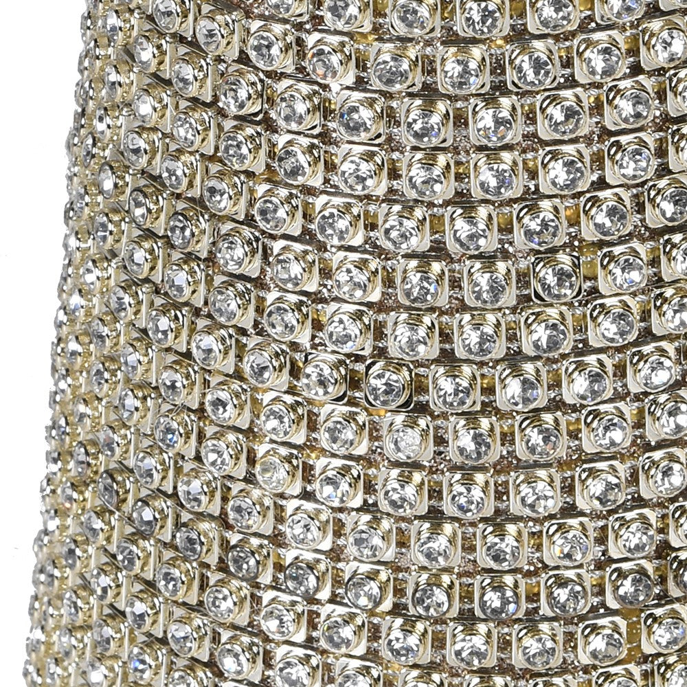 Large Gold Glitzy Christmas Tree 38cm