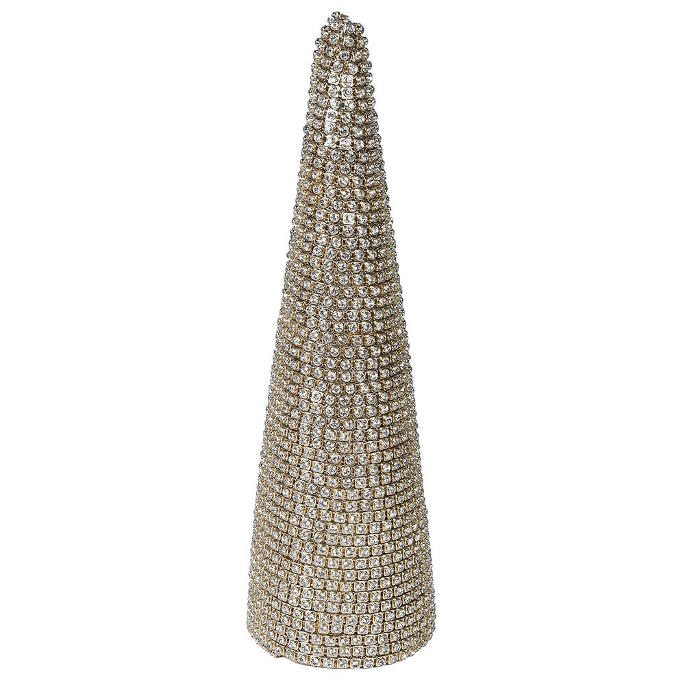 Small Gold Glitzy Christmas Tree 32cm | Annie Mo's