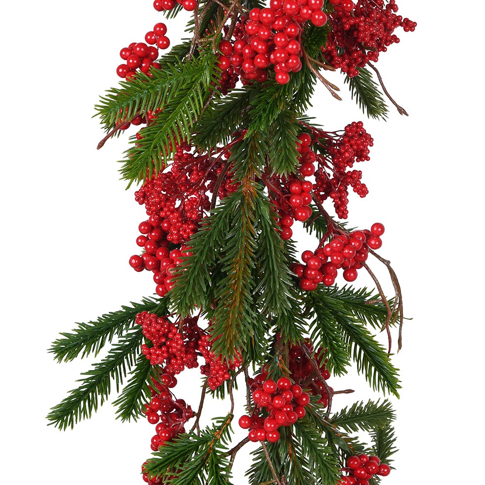 Pine Berry Garland 172cm