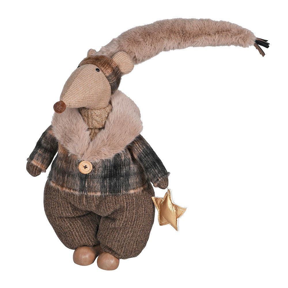 Gus Gus Tweed Mouse 45cm | Annie Mo's