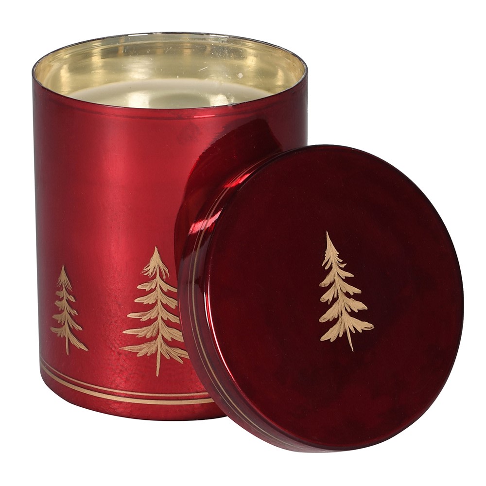 Crimson Cedar Balsam Candle 13cm | Annie Mo's