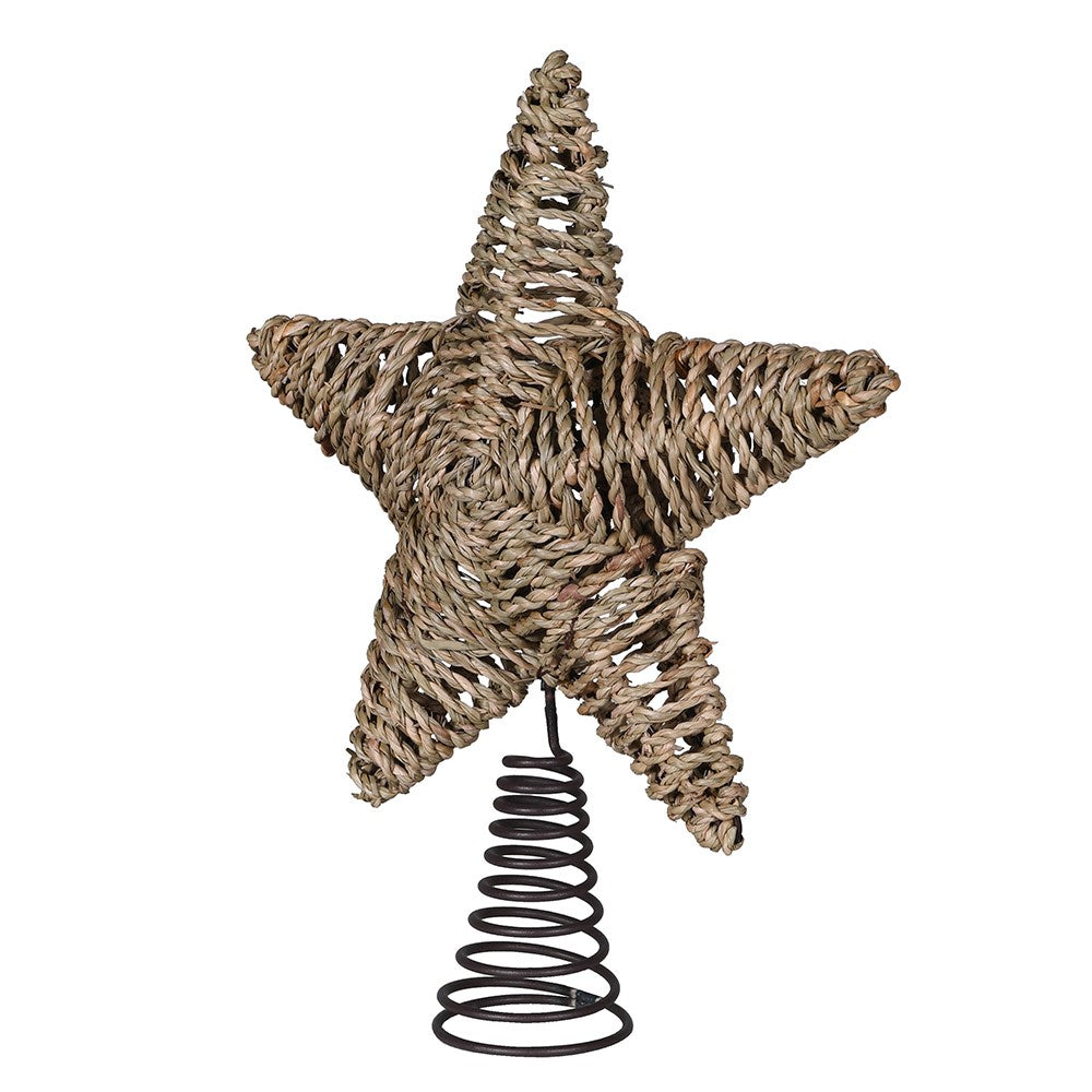 Natural Star Tree Topper 30cm | Annie Mo's