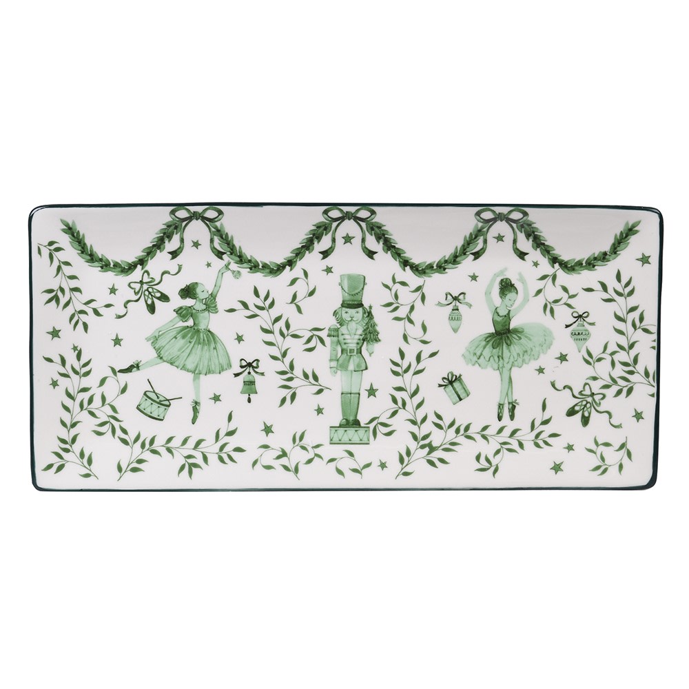 Porcelain Festive Tray 41cm | Annie Mo's