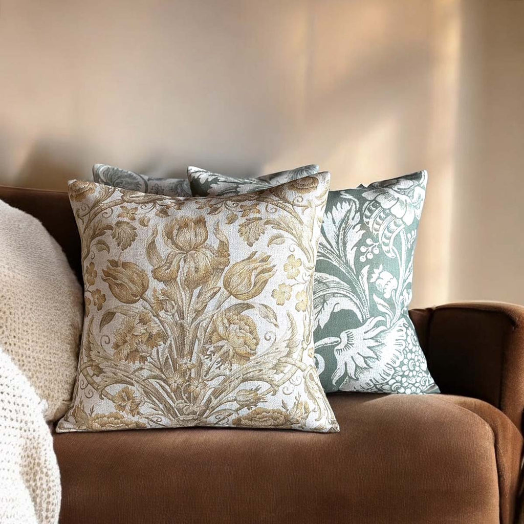 Tulip Bouquet Cushion with Feather Inner 50cm x 50cm