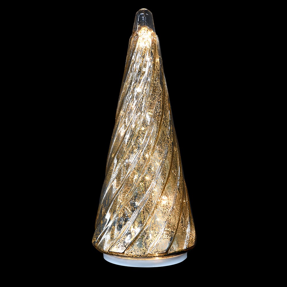 Smokey Lit LED Twinkle Tree 47cm