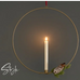 Candle Ring (45cm) - Gold - Battery Operated