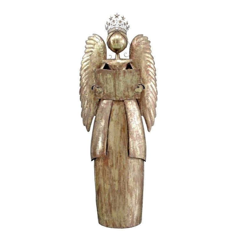 Carol Singing Gold Standing Angel 167cm