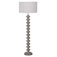 Cascade Floor Lamp with Linen Shade 155cm | Annie Mo's