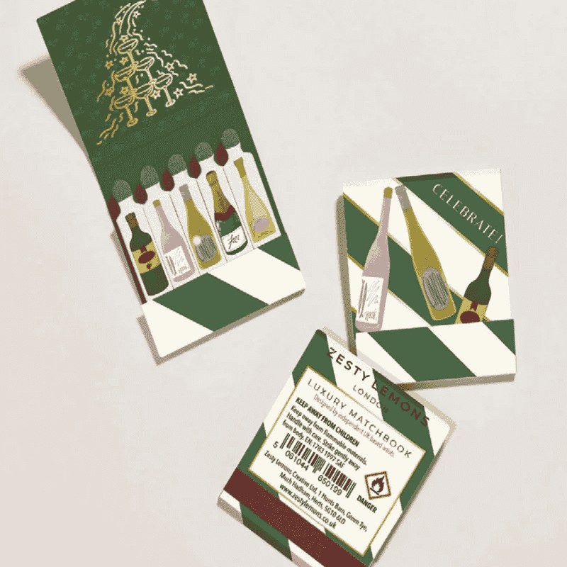 Celebrate Matchbook | Annie Mo's-C
