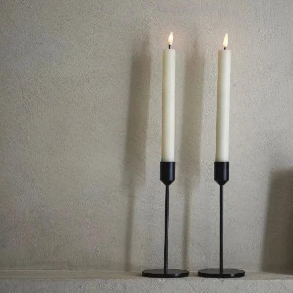White LED Candles | Set of Two
