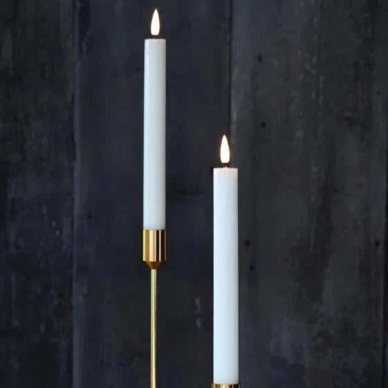 White LED Candles | Set of Two | Annie Mo's