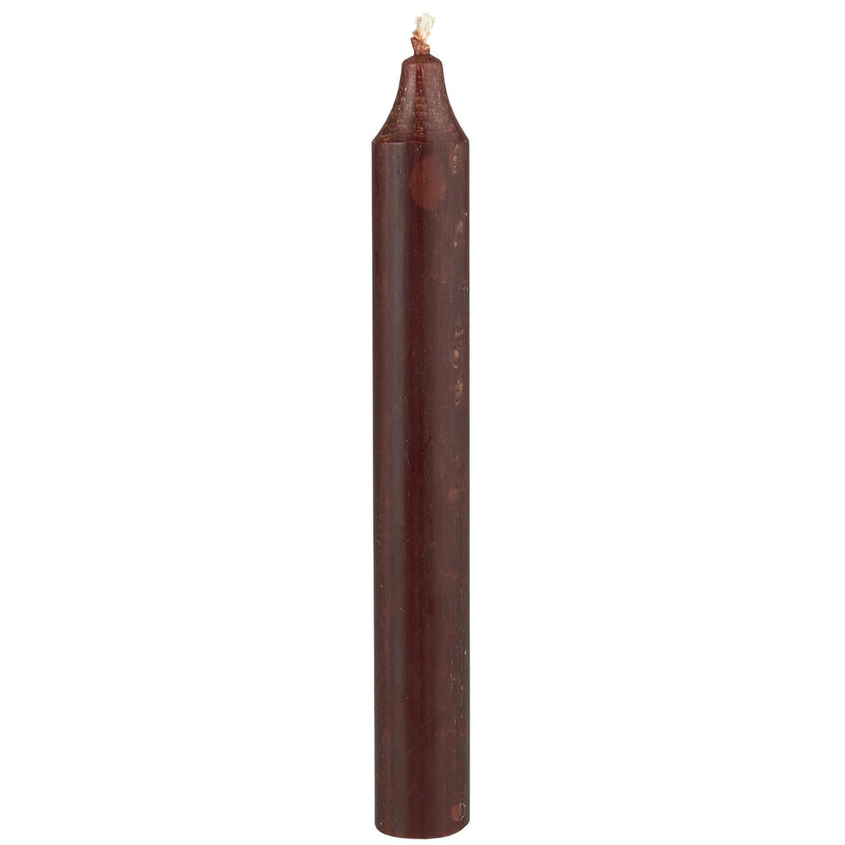 Chocolate Rustic Dinner Candle 18cm | Annie Mo's