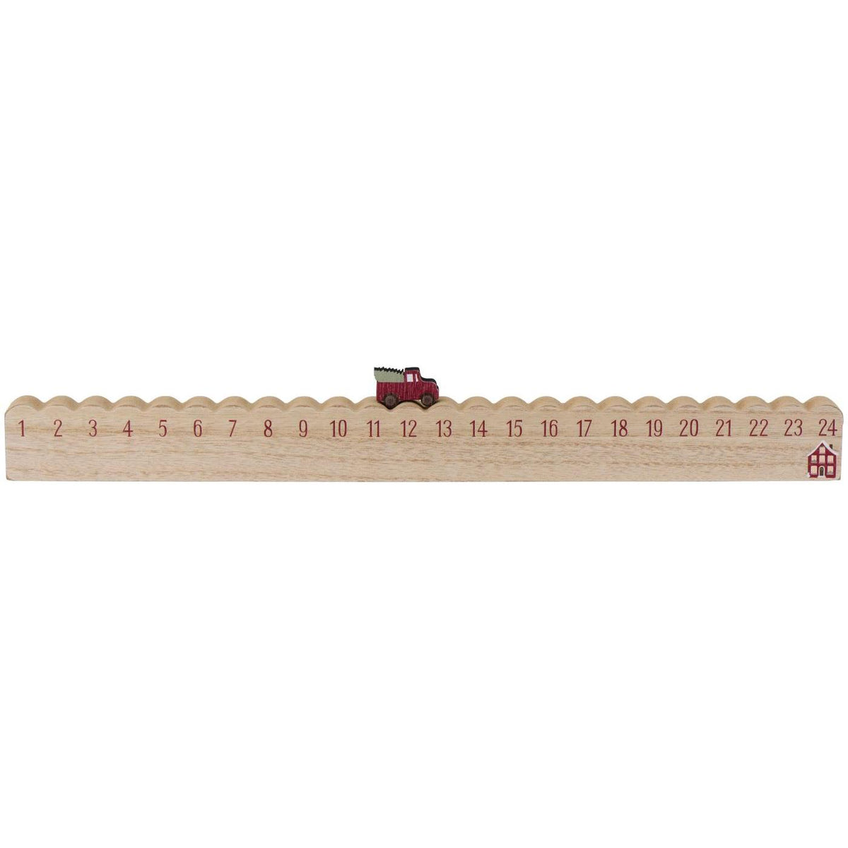 Christmas Advent Calendar 1-24 with Truck 50cm | Annie Mo's