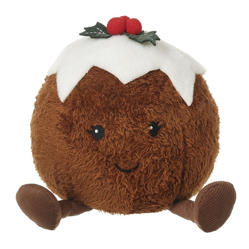 Christmas Pudding Person 30cm