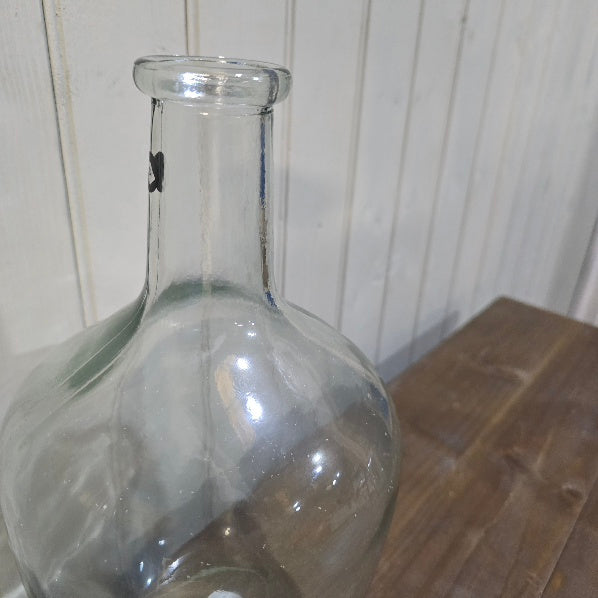 Clear Glass Bottle Vase 29cm G | Annie Mo's