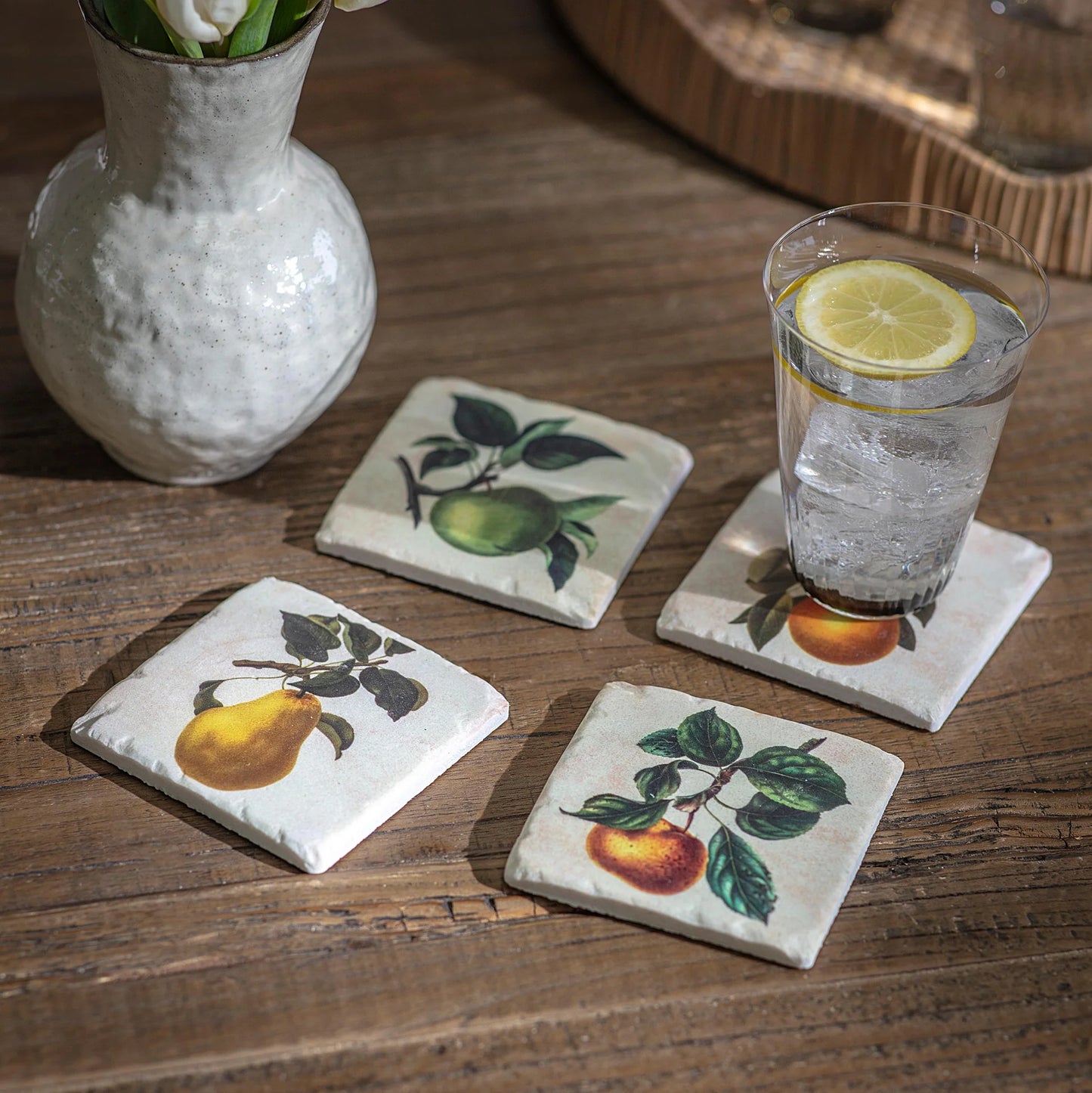 Colton Apple and Pear Coasters