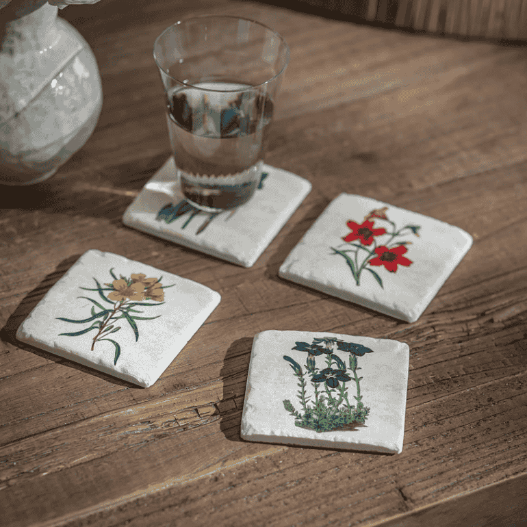 Colton Floral Coasters 11cm | Annie Mo's