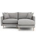 Florence Medium Chaise Sofa 187cm - Reversible | Annie Mo's