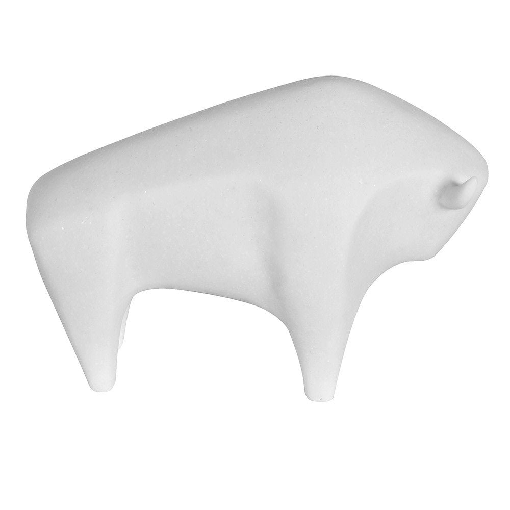 Composite Quartz Bull 29cm Wide