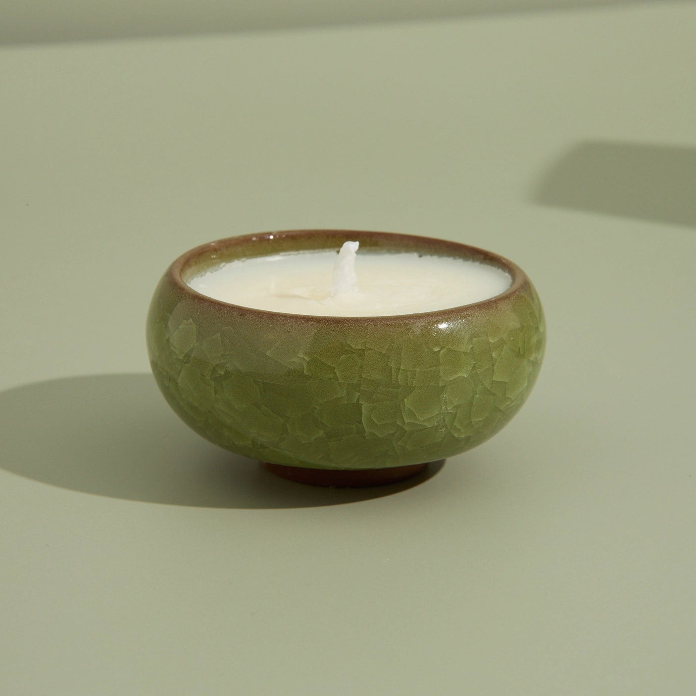 Contemporary Kiln Olive Tea Lights - Elderflower and Coconut