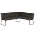 Cooper Corner Bench 209cm - LEFT