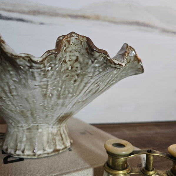 Coral Edge Glazed Bowl 31cm-6