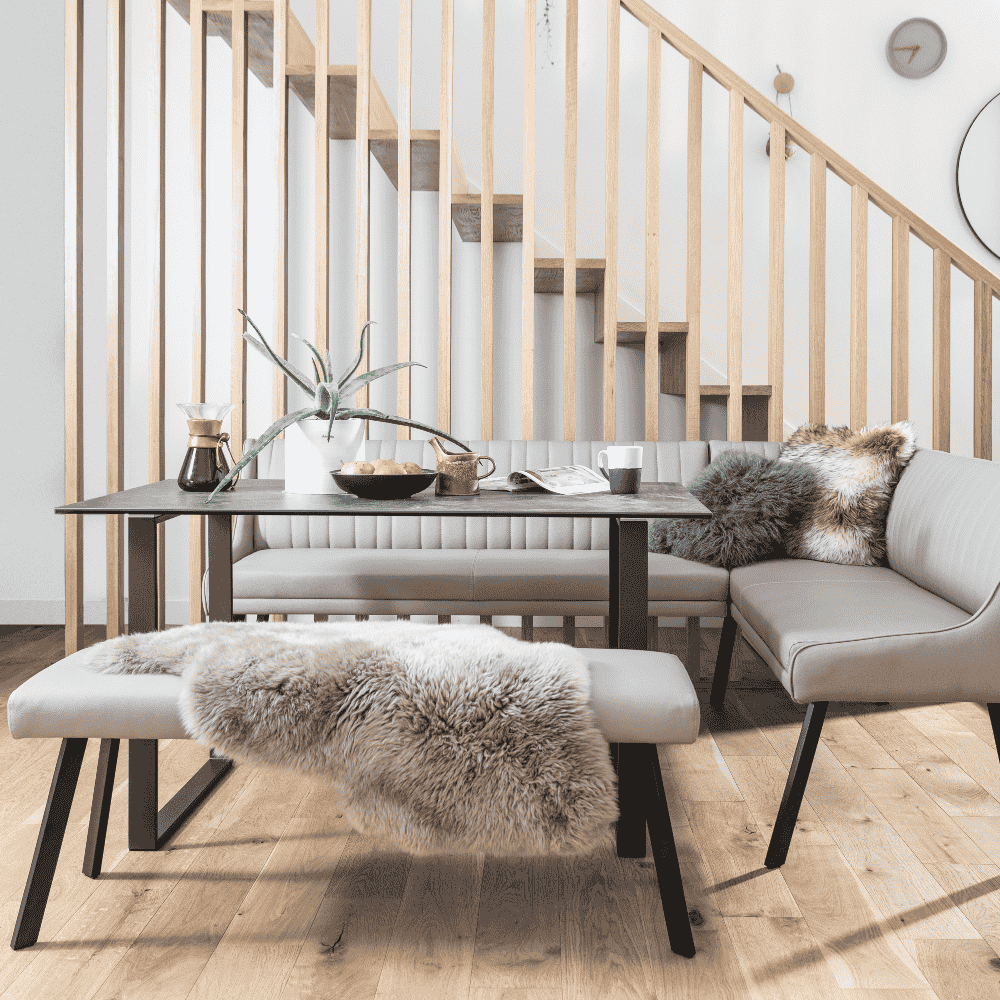 Chloe Corner Bench 208cm - LEFT | Annie Mo's