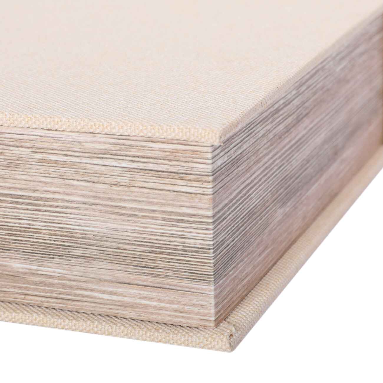 Cream Set of Two Book Boxes 33cm E