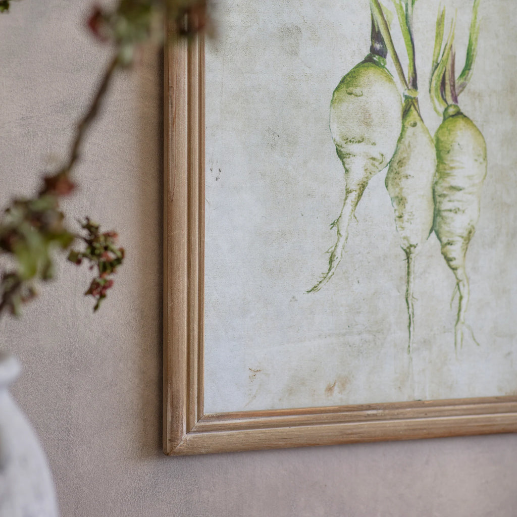 Croston Set of Four Root Vegetable Framed Prints 65cm