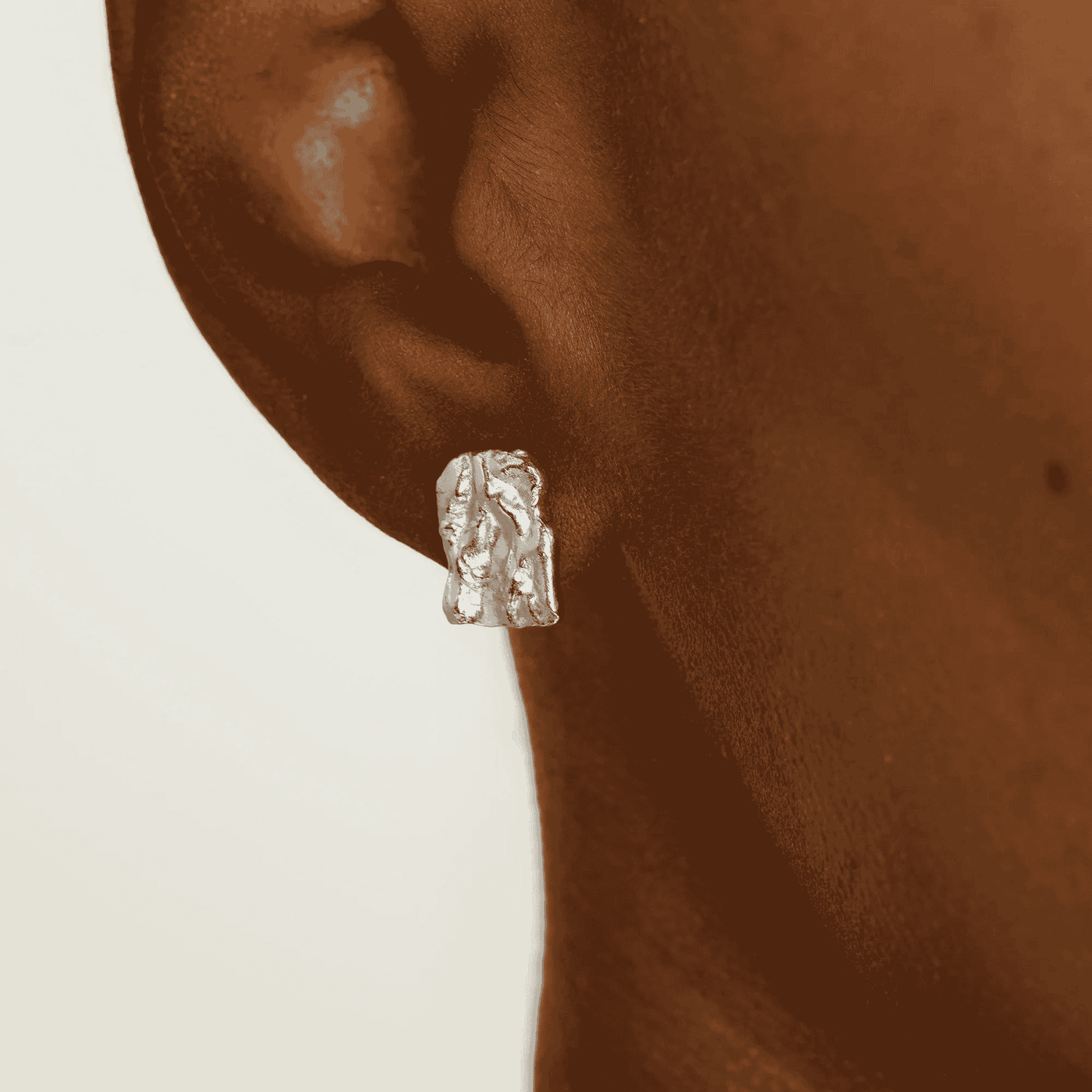 Current Earrings Small - Silver | Annie Mo's