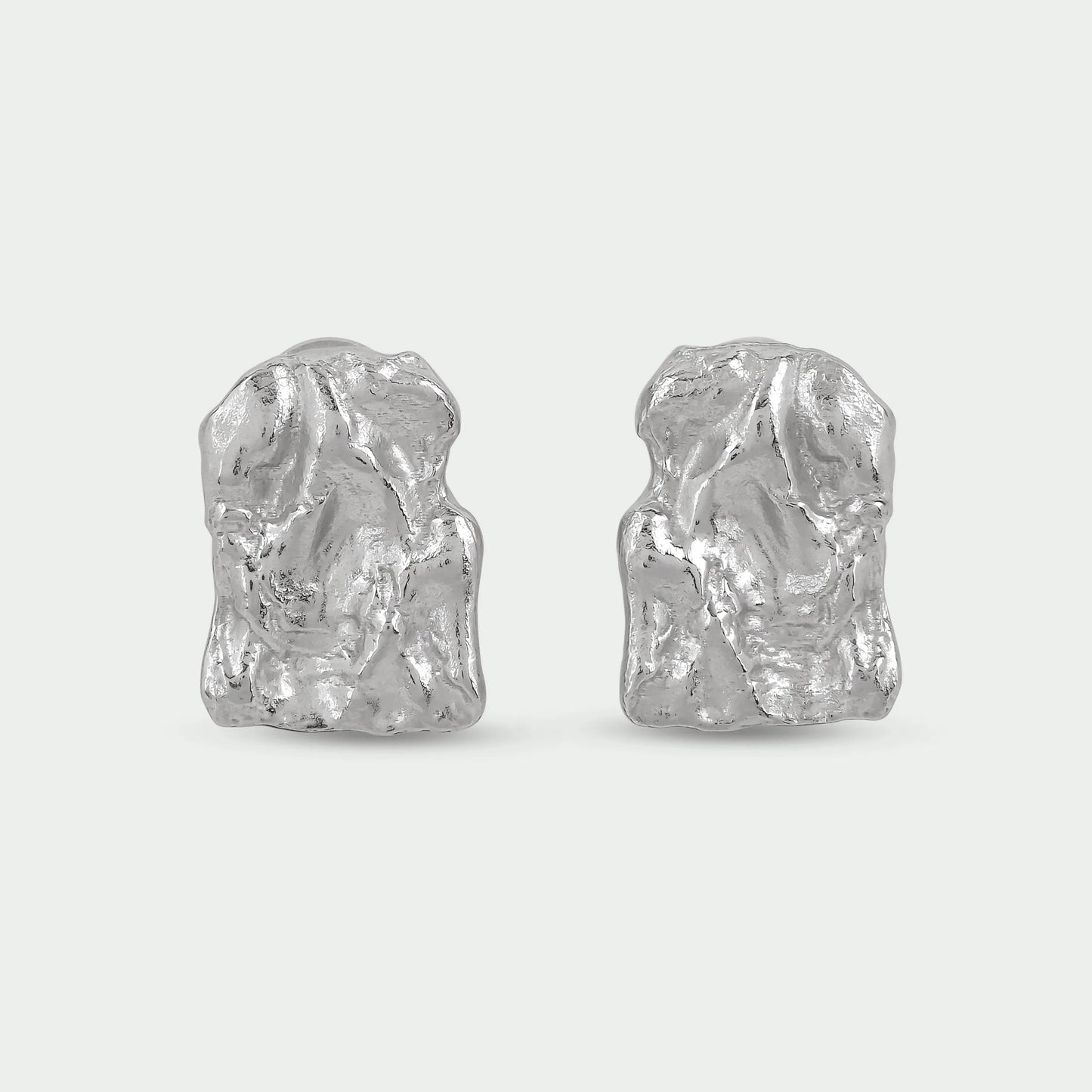 Current Earrings Small - Silver | Annie Mo's2